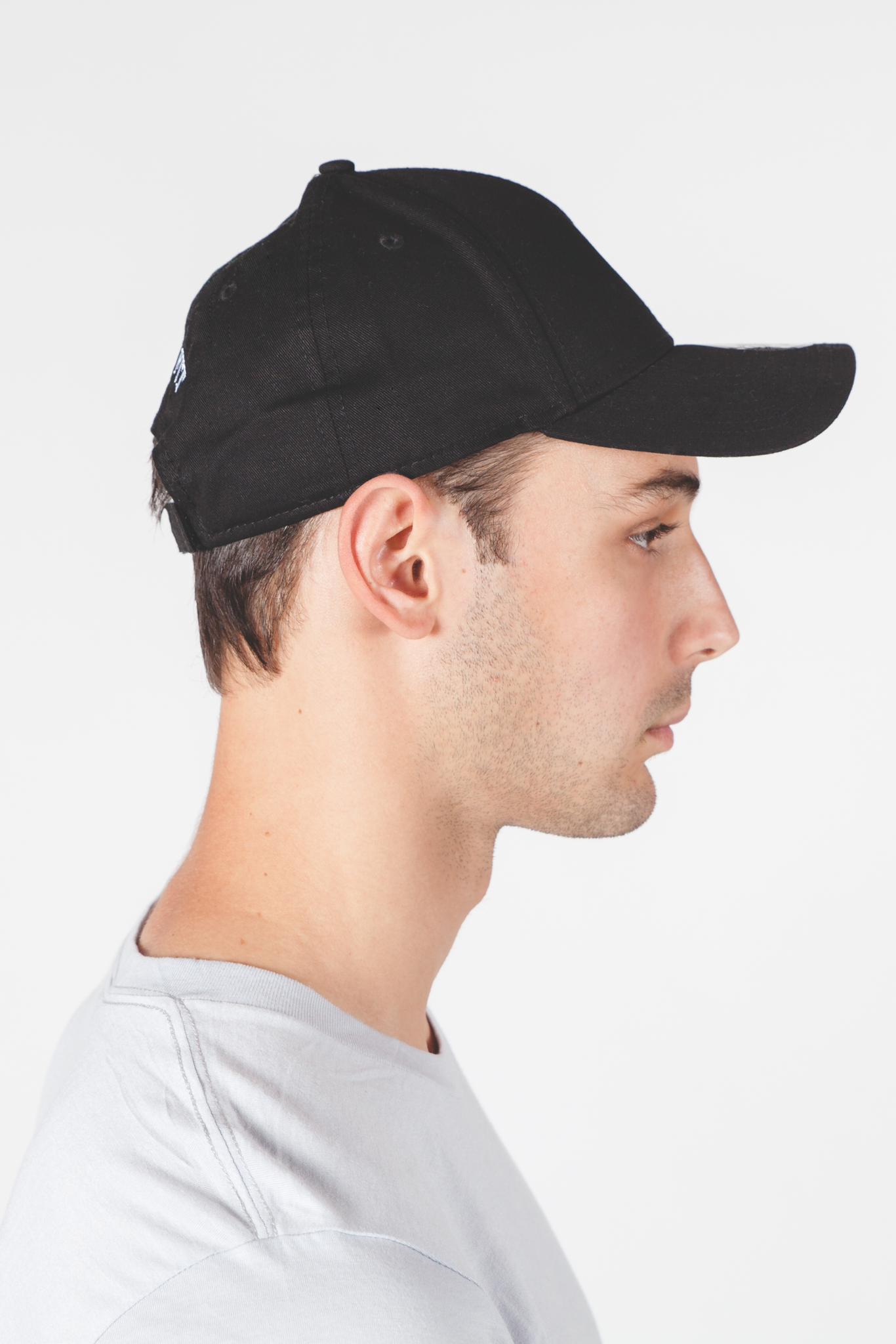 Baseball Cap for Men Women Classic Adjustable Plain Black Hat