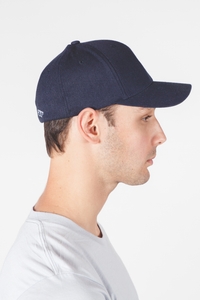 Navy Fitted Cap, HATS - theNEObrand